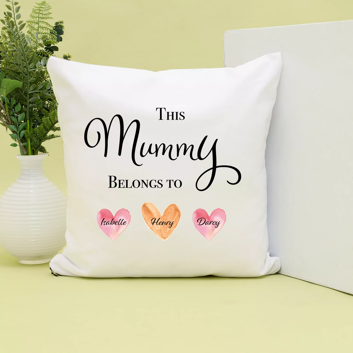 Personalised Mother's Day Cushion Monster Parties