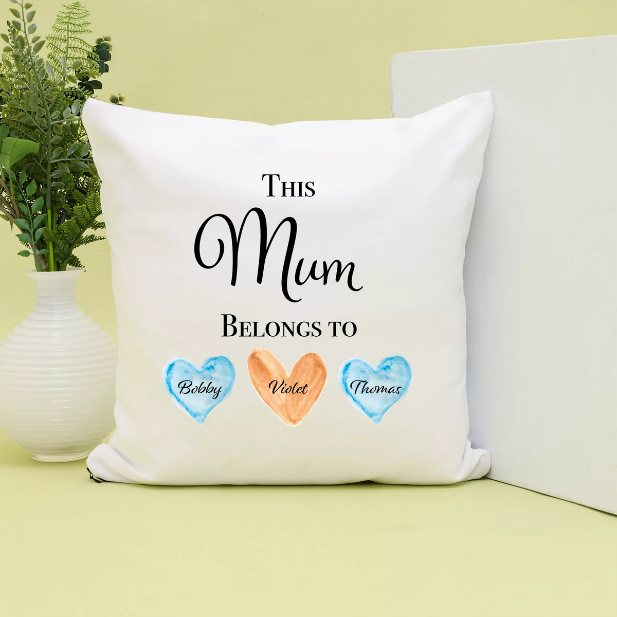 Personalised Mother's Day Cushion Monster Parties
