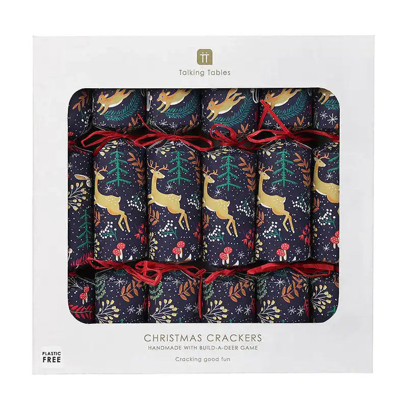Twilight Blue Christmas Crackers (x6) Christmas 2024