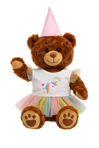Rainbow Unicorn Tutu Teddy Bear Outfit