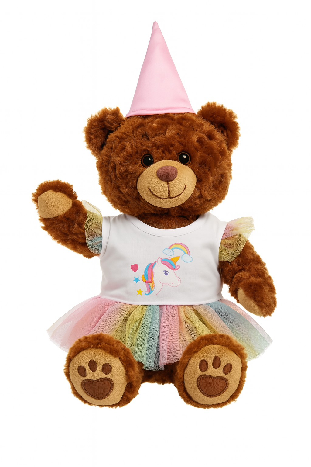 Rainbow Unicorn Tutu Teddy Bear Outfit