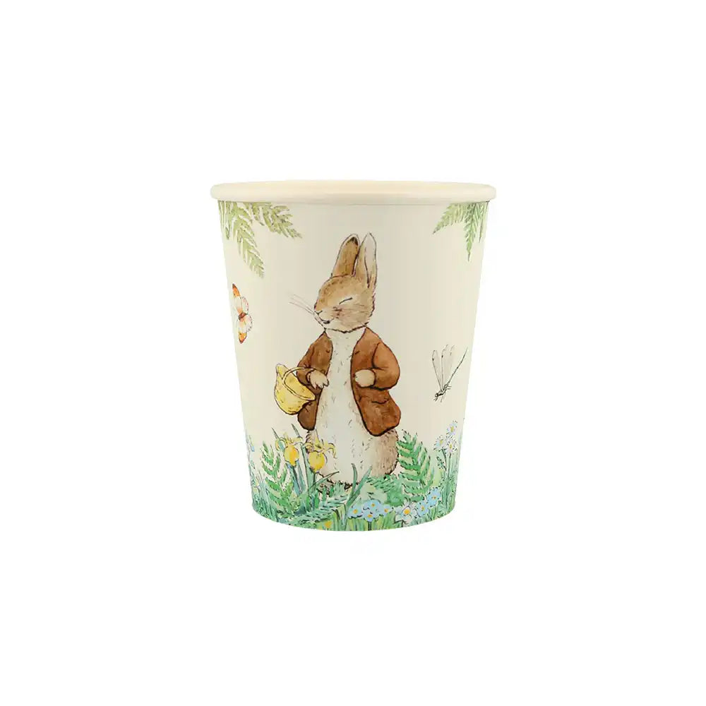 Peter Rabbit In The Garden Cups (x8) Kids Party