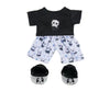 Panda PJ & Slippers Teddy Bear Outfit Make a Bear