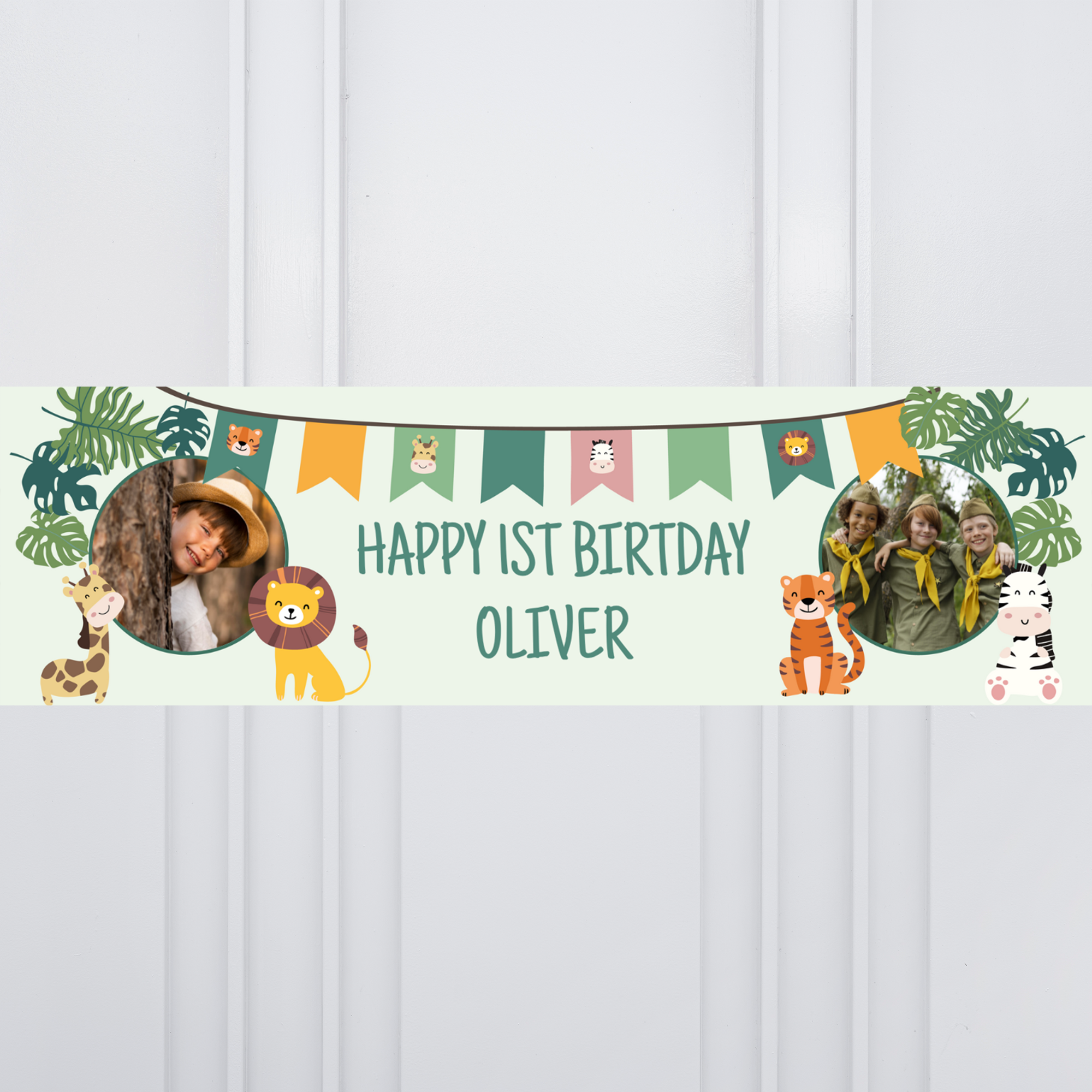 Wild One Personalised Party Banner Personalised Banner