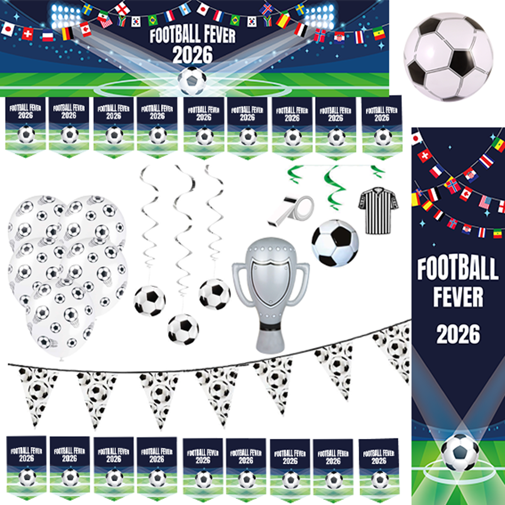 Football Fever Decoration Pack Monster Parties