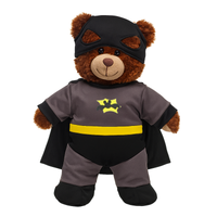Bat Bear Hero Superhero Teddy Bear Outfit Make a Bear