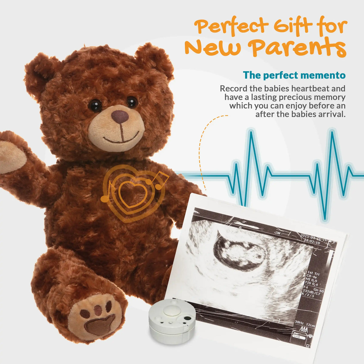 Make a Bear - Charlie Chestnut Brown Bear - Recordable Make a Bear