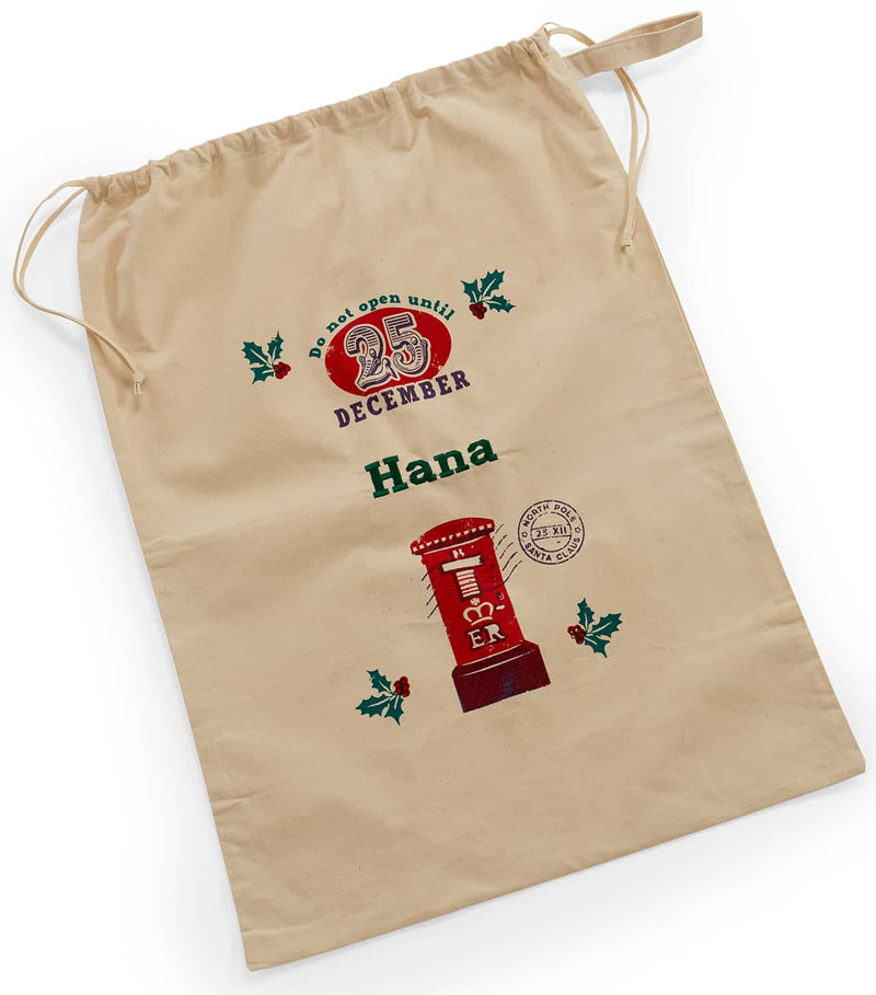 Personalised Do Not Open...  Christmas Sack