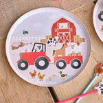 Farm Animals Paper Party Plates (x8)