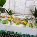 Palm Leaf Paper Table Cover