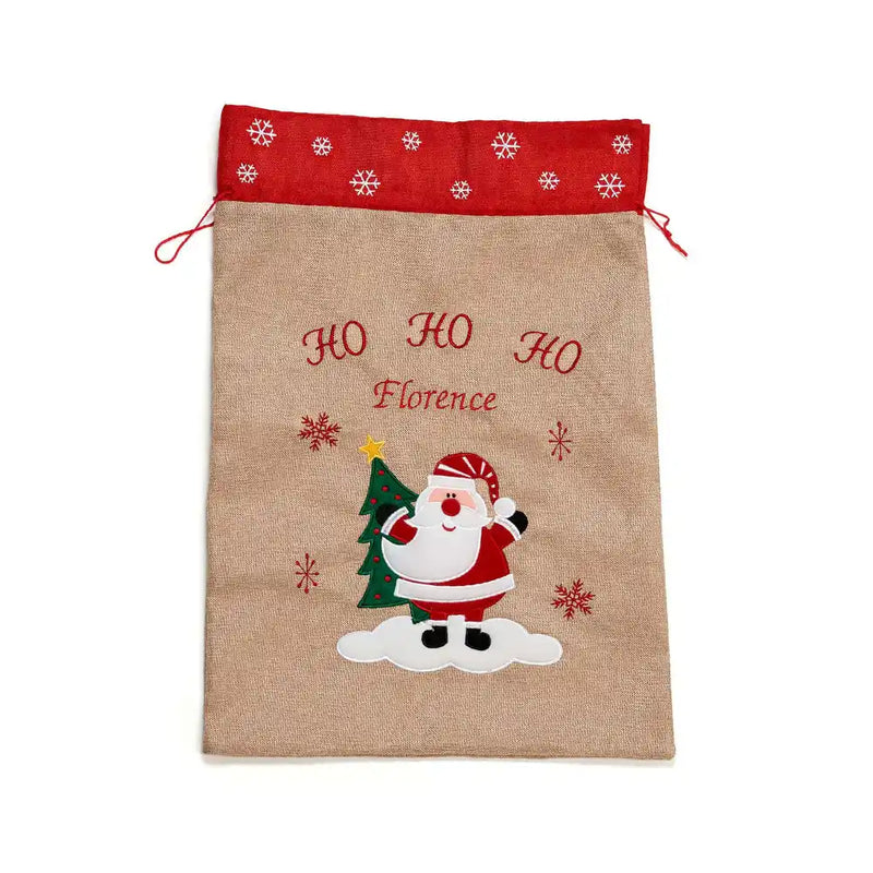 Personalised 'Ho Ho Ho' Christmas Sack Bundles of Joy