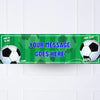 Football Mania Personalised Party Banner Blue No No Personalised Banner