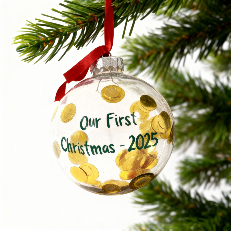 Personalised Christmas Bauble Party Pieces