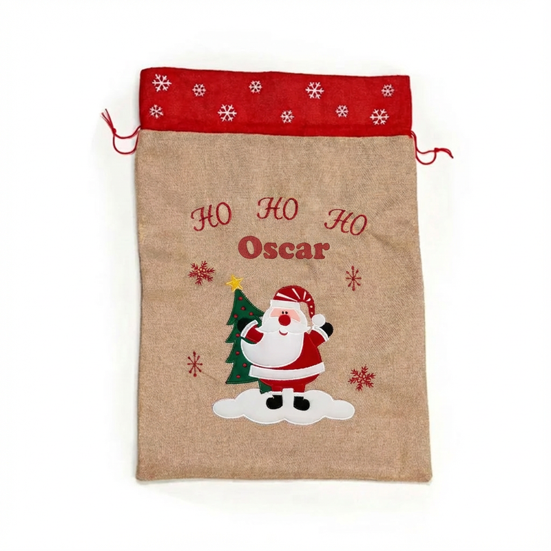 Personalised 'Ho Ho Ho' Christmas Sack Monster Parties