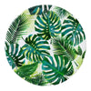 Palm Leaf Paper Party Plates (x8) Summer