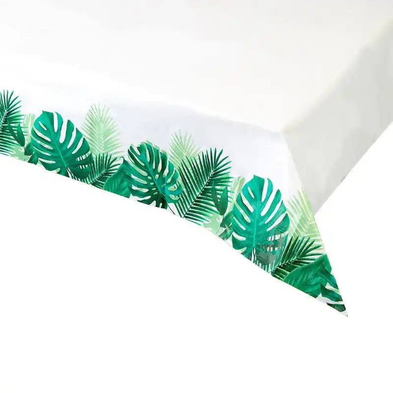 Palm Leaf Paper Table Cover Summer