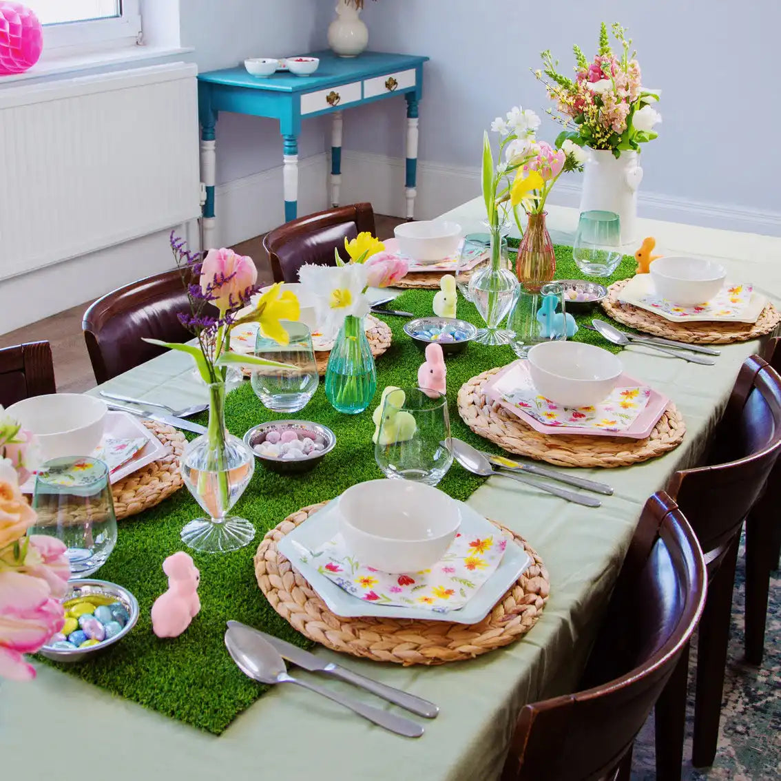 Grass Effect Table Runner General Party