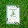 Personalised Sleepover Invitations - Green Festival