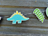 Personalised Dinosaur 5m Cut-out Banner with photo