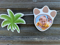 Personalised Dinosaur 5m Cut-out Banner with photo