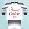 Personalised 1st Christmas Baby Boys Pyjamas