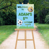 Personalised Football Welcome Sign