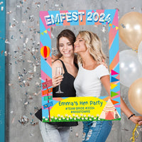 Personalised Festival Camp Selfie Frame