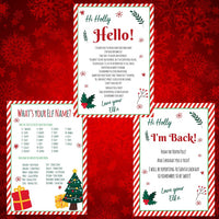 Personalised Elf Prop Activity Bundle