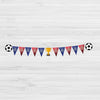 Personalised Football Pennant Bunting Banner Monster Parties