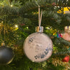 Personalised Our First Christmas Married Bauble