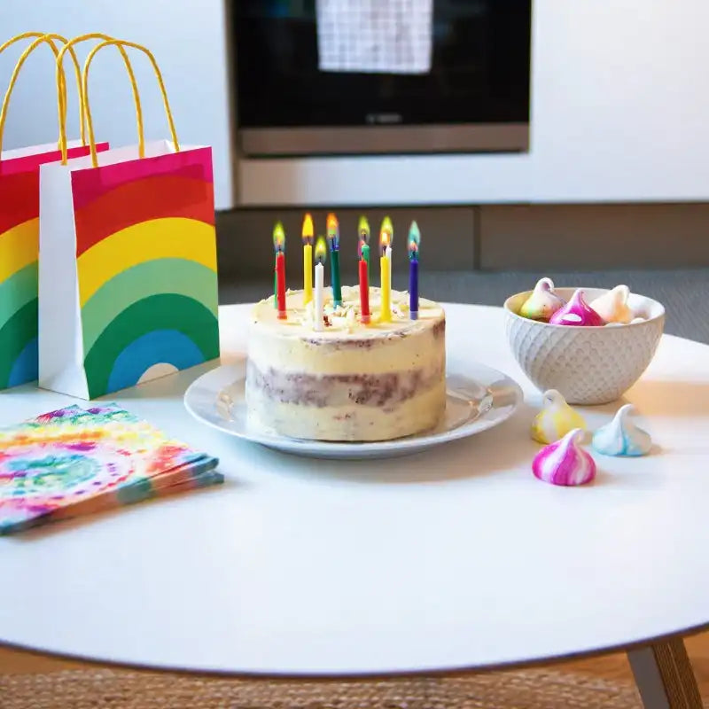 Birthday Brights Rainbow - Party Bags (x8) Kids Party