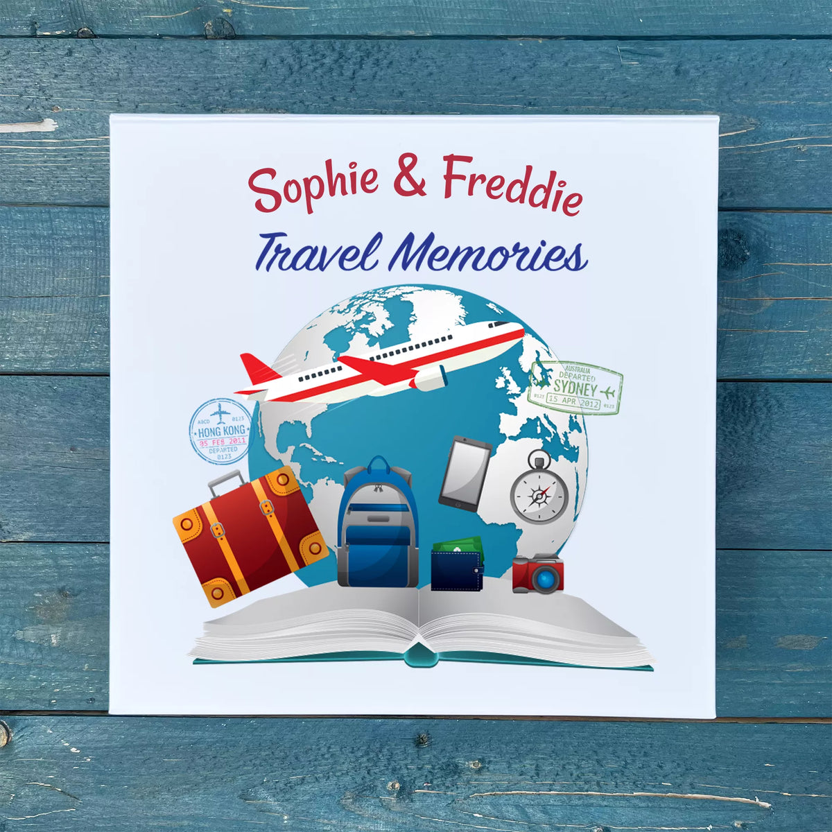 Travel Memories Box LetsBePersonal