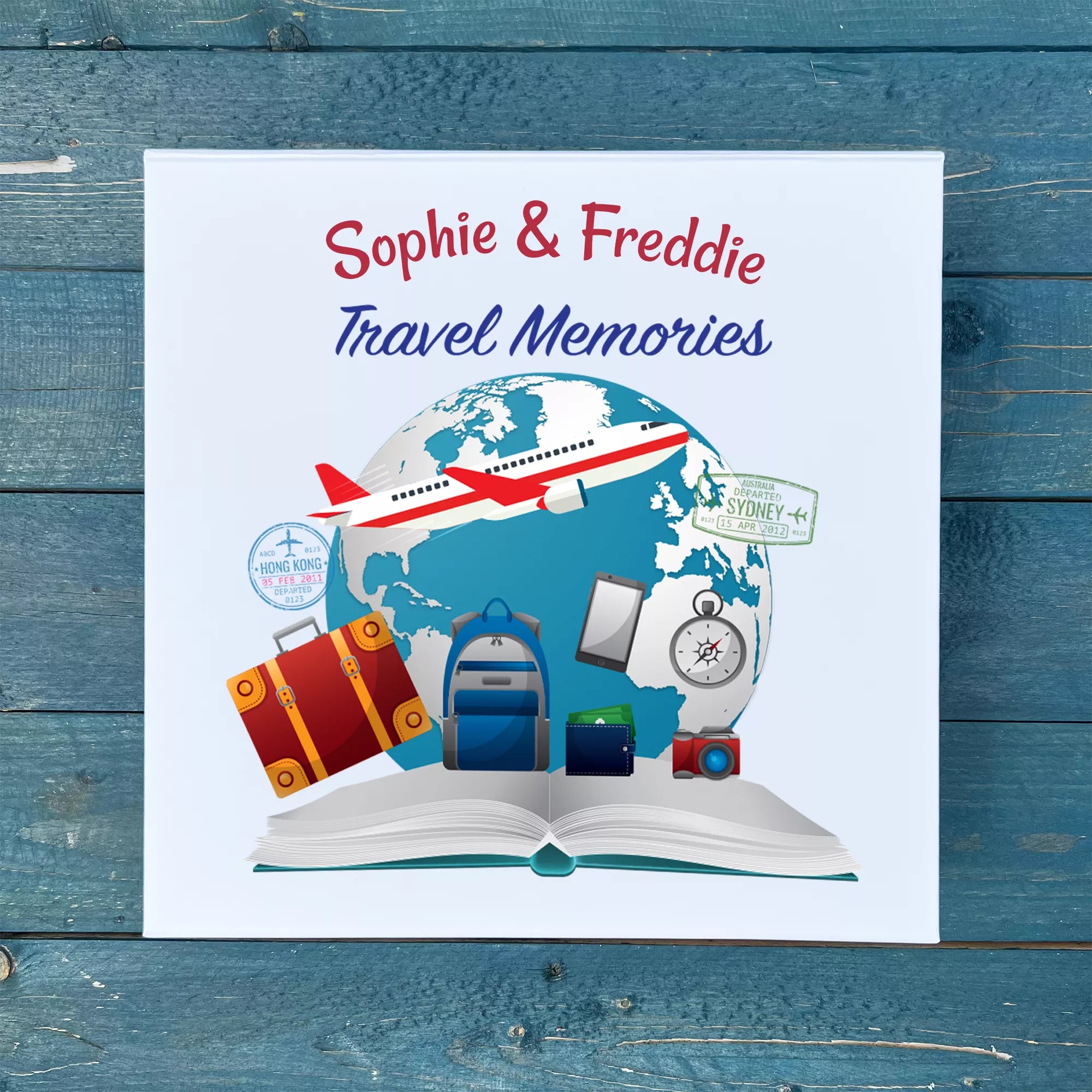 Travel Memories Box LetsBePersonal