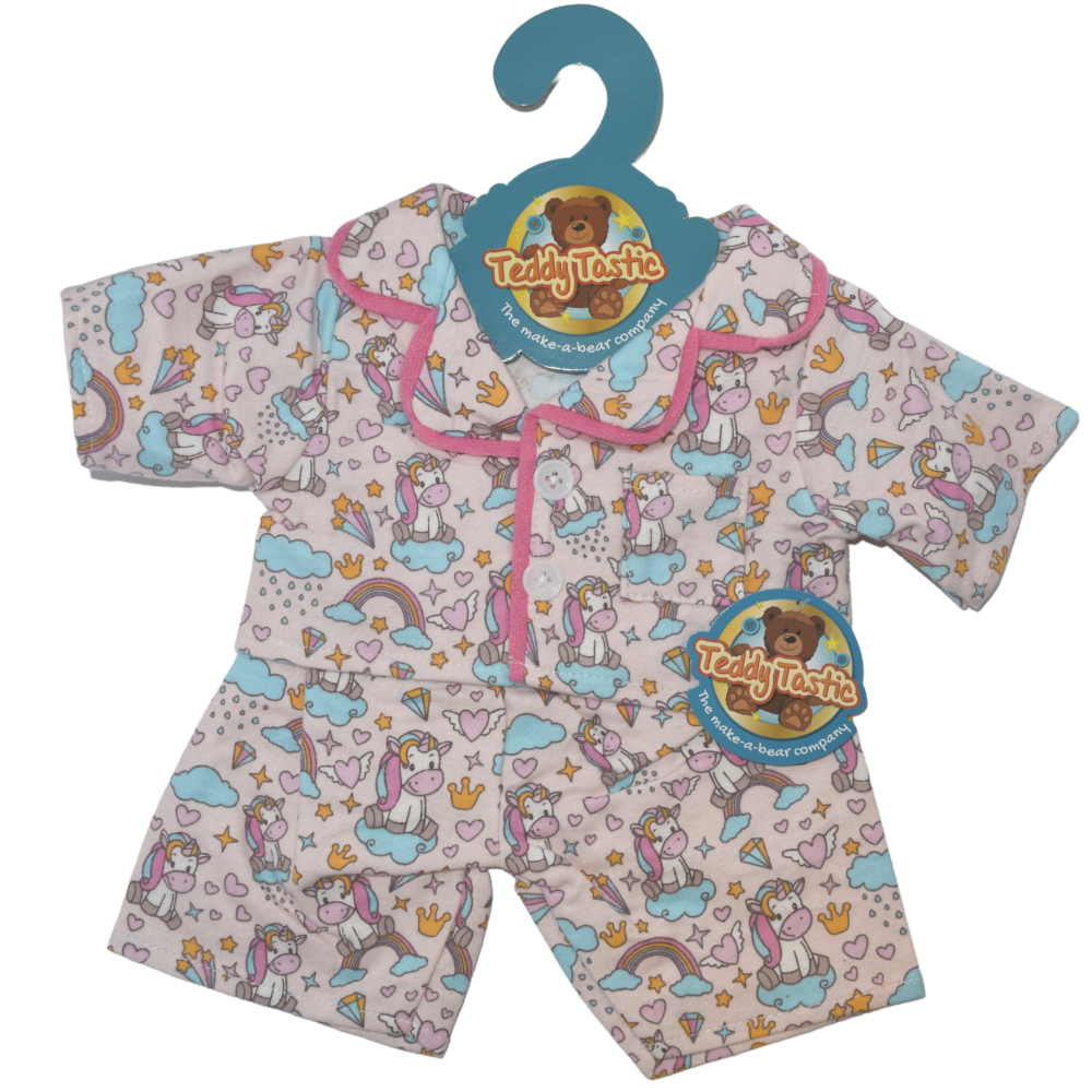 Unicorn PJ Teddy Bear Outfit Make a Bear