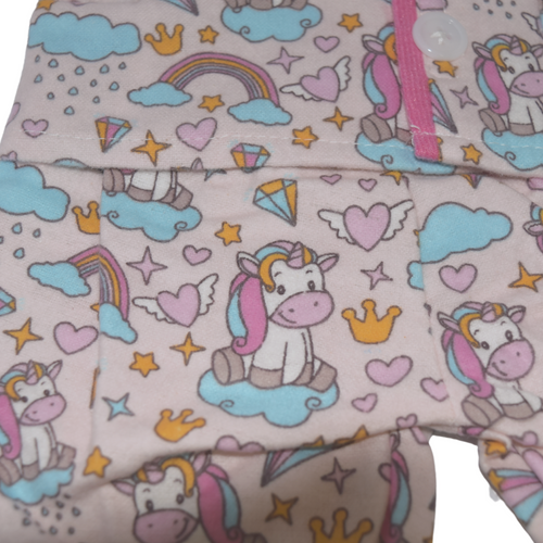 Unicorn PJ Teddy Bear Outfit