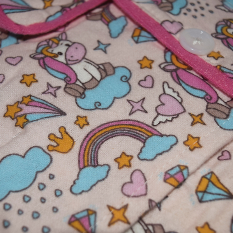 Unicorn PJ Teddy Bear Outfit