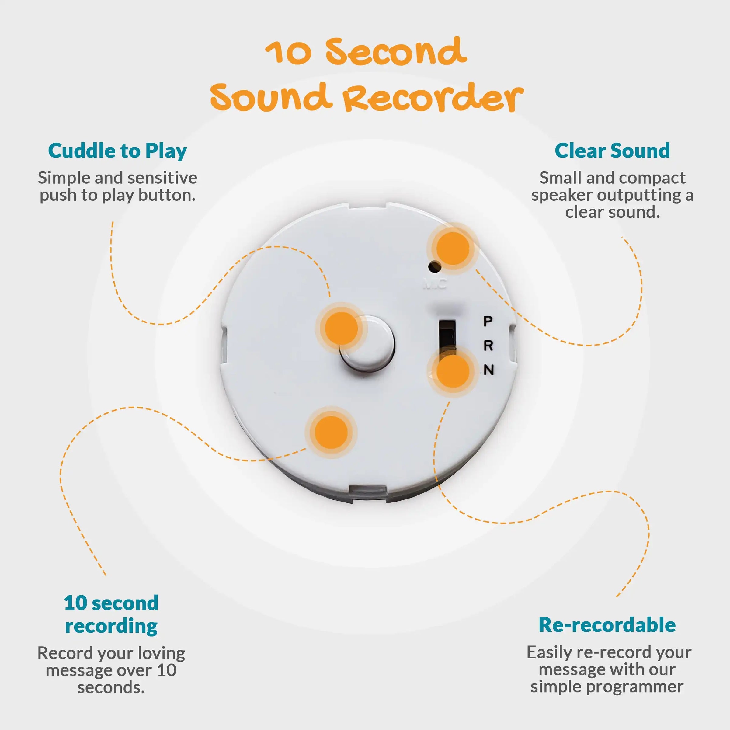 Make a Bear - Bluey The Spotted Dog - Recordable Make a Bear