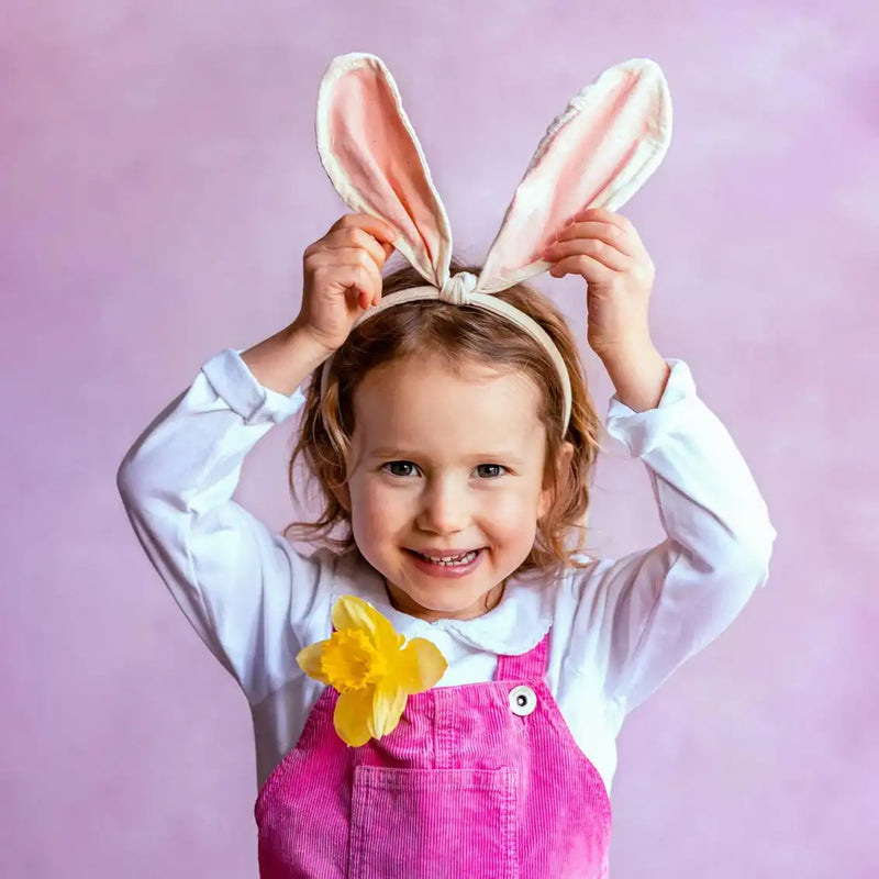 Reusable Truly Bunny Ears Pink Headband Easter