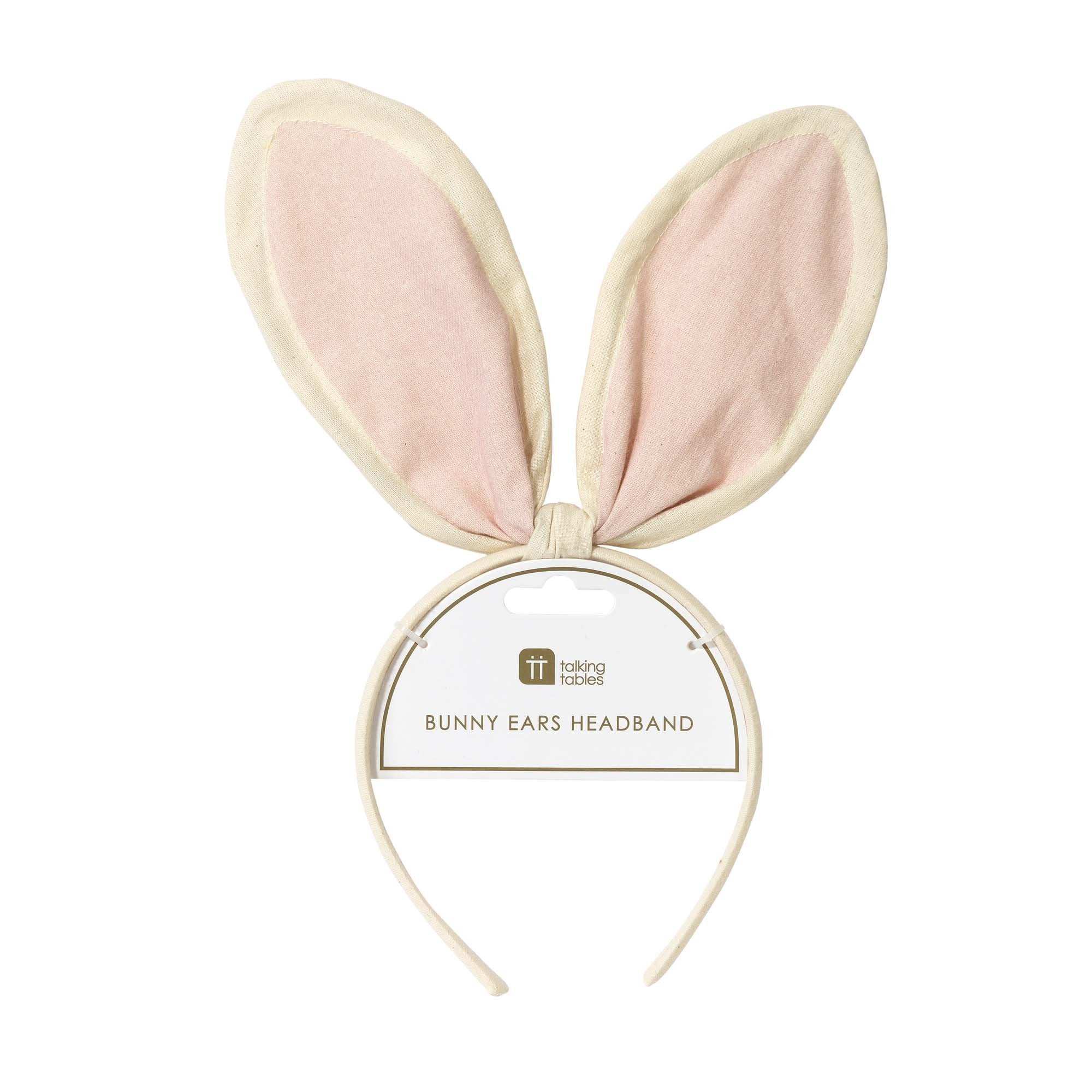 Reusable Truly Bunny Ears Pink Headband Easter