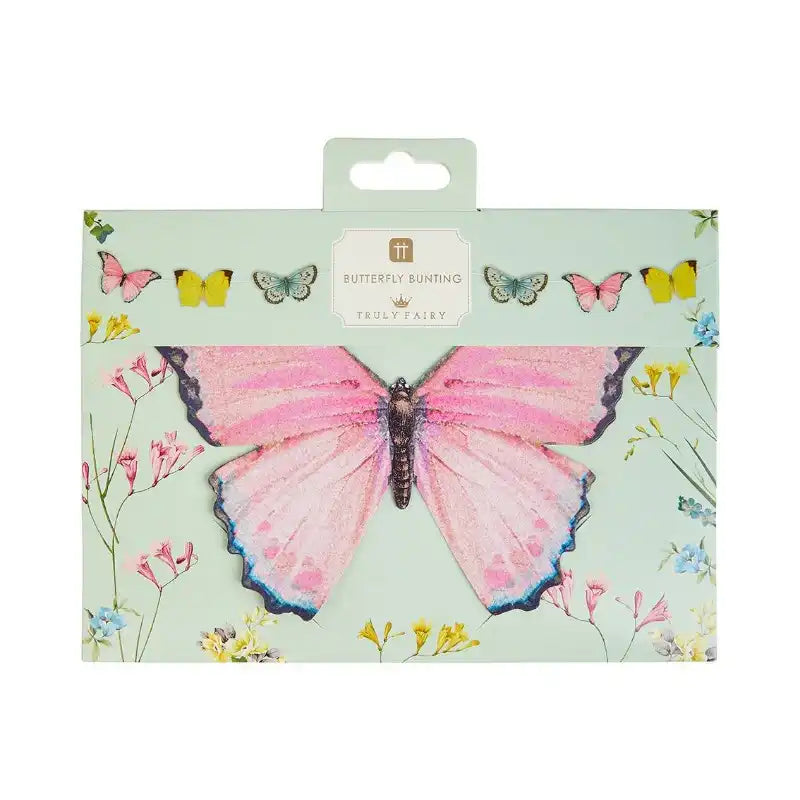 Truly Fairy Butterfly Bunting (2.5m) Kids Party