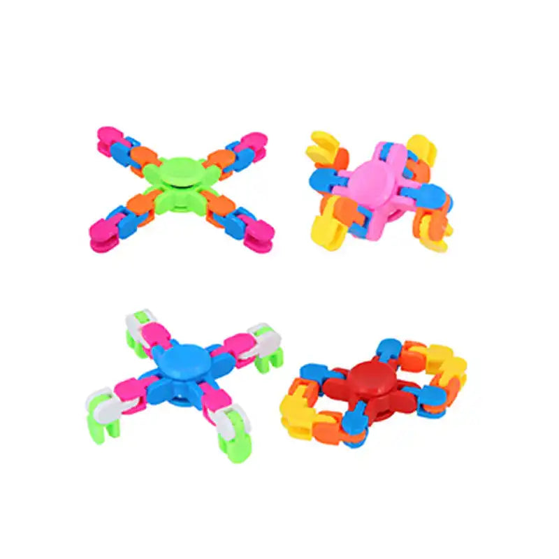 Transformable Finger Spinners (x4) Kids Party