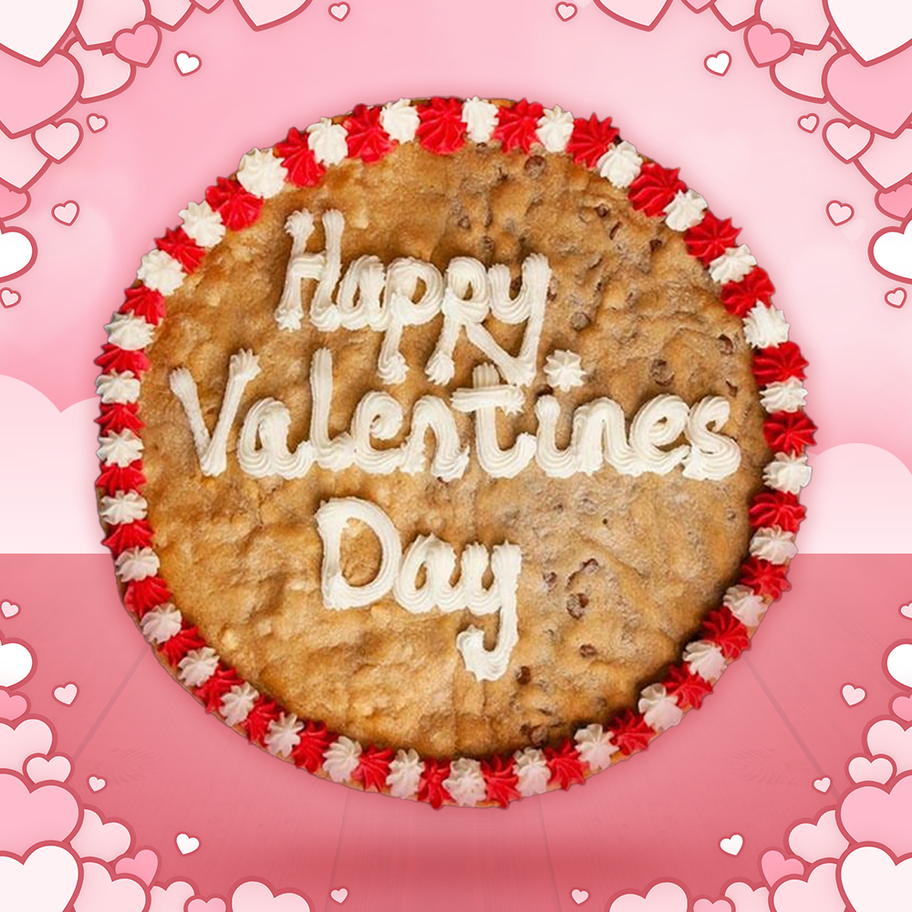 Giant Personalised Valentine's Day Cookie Cookies & Cones