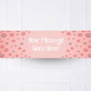 Lips Personalised Party Banner No Personalised Banner