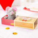 Christmas Mouse in a Matchbox