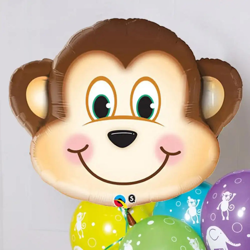 Supershape Monkey Helium Balloon Kids Party