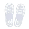 Santa's Foot Print Stencils Christmas 2024