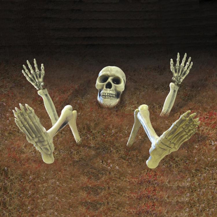 Halloween Garden Skeleton