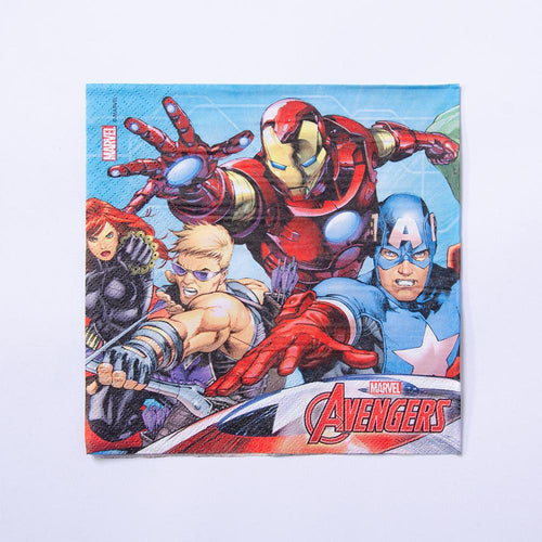 Marvel Avengers Paper Party Napkins (x20)
