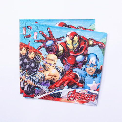 Collection of Marvel Avengers Party Napkins