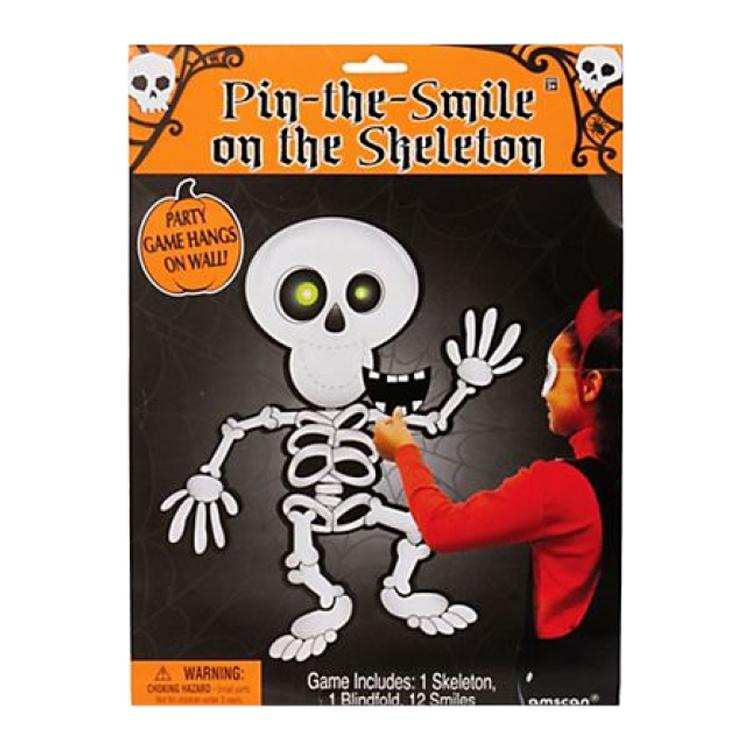 Pin a Grin on the Skeleton Halloween 2023